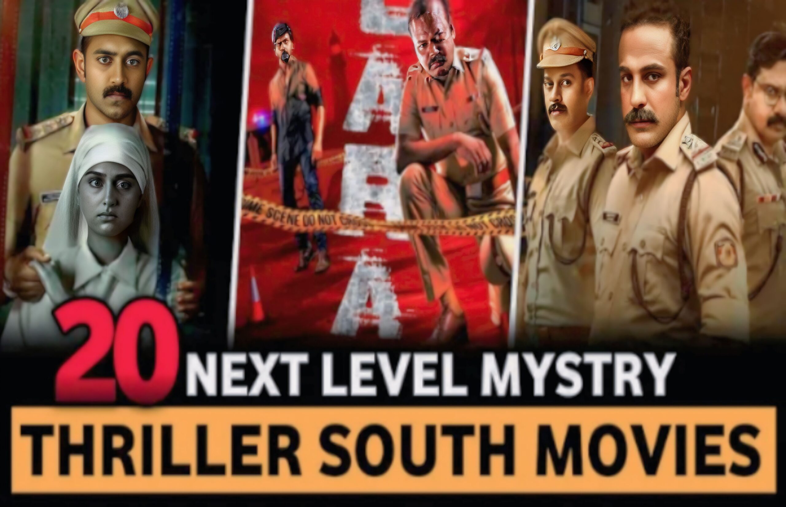Top 20 South Indian Crime Thriller Web Series (2024)
